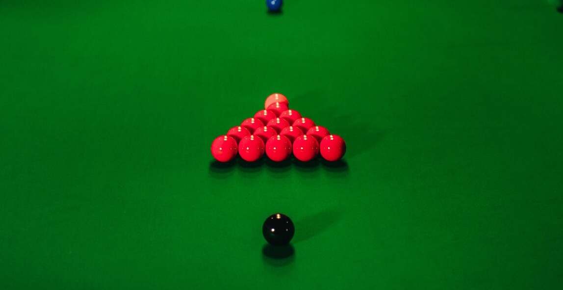Cách sắp xếp bị trên bàn chơi Bida Snooker